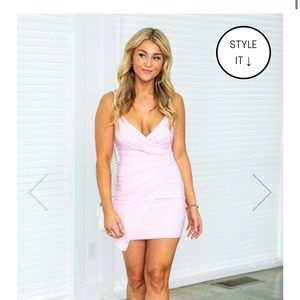Pink Lily Mini Dress